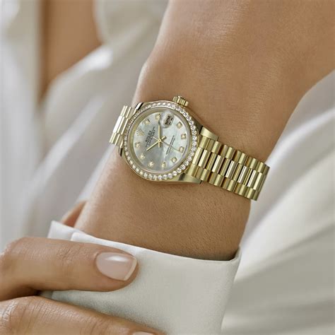 rolex lady datejust all gold|rolex 28mm ladies datejust watch.